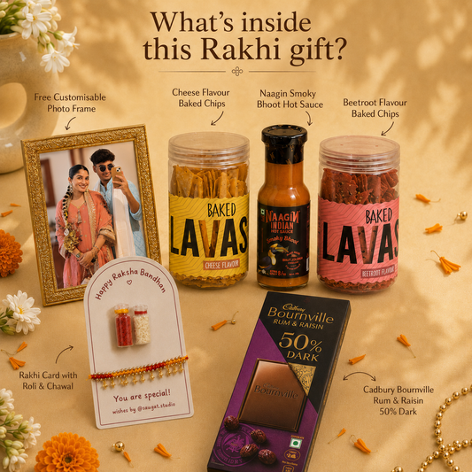 Snack Attack Rakhi Hamper