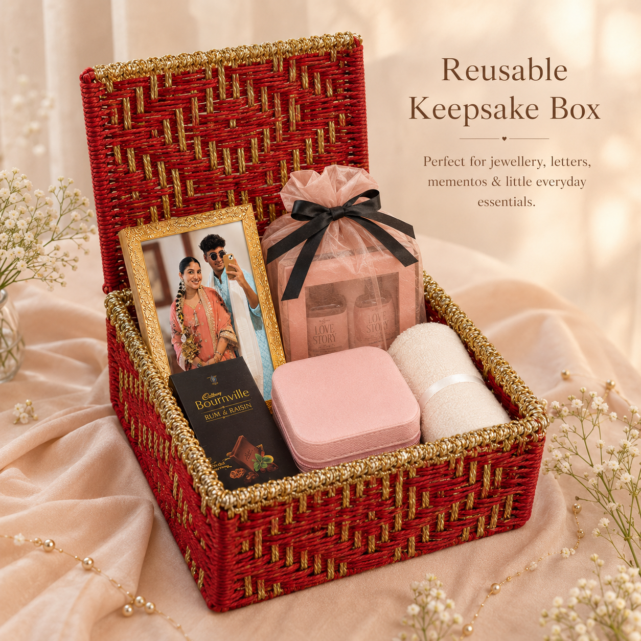 Sister Rakhi Glow Box
