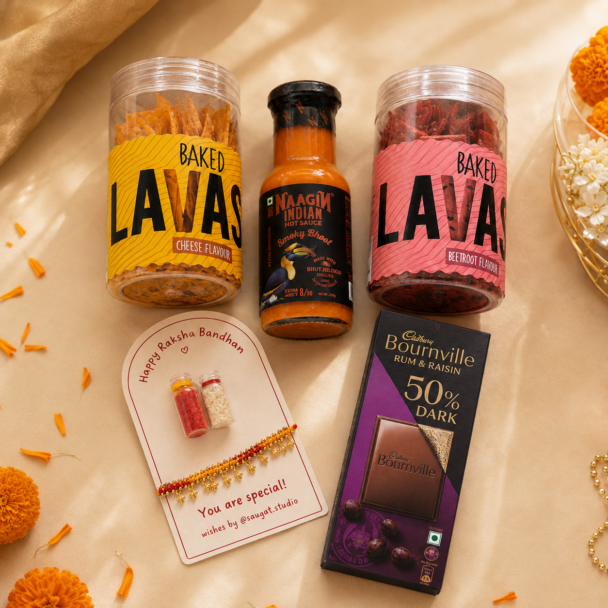 Snack Attack Rakhi Hamper