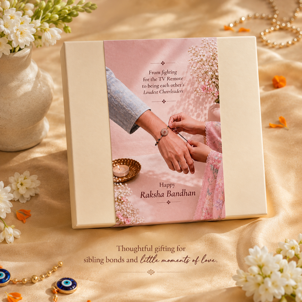Cheers, Favourite Sibling Rakhi Hamper