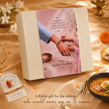 Noodles Before Nok-Jhok Rakhi Hamper