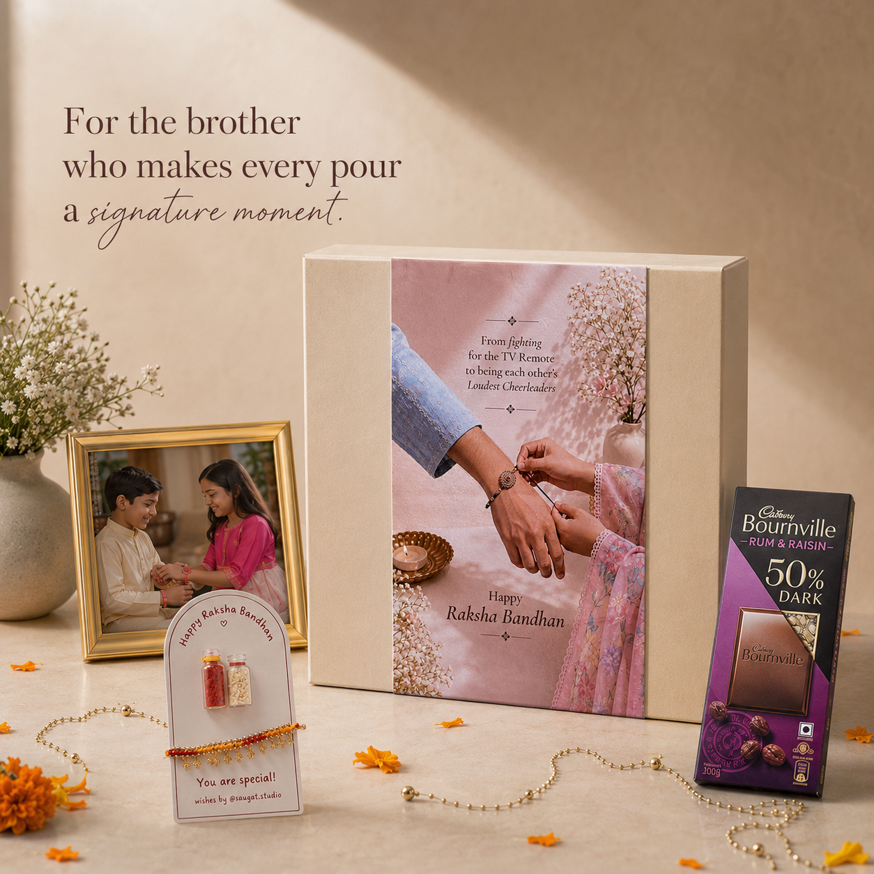 The Cocktail Genius Rakhi Box