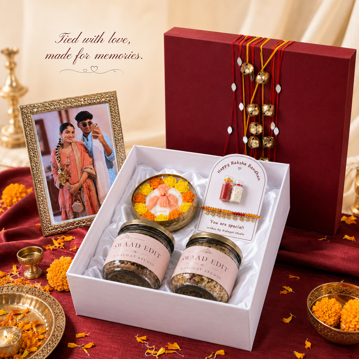 Tied in Love Rakhi Hamper