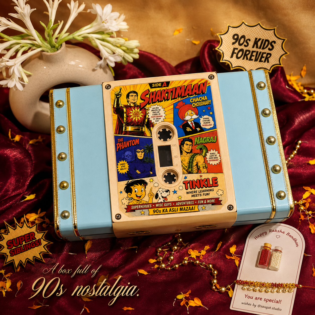 Back to Bachpan 90s Rakhi Box