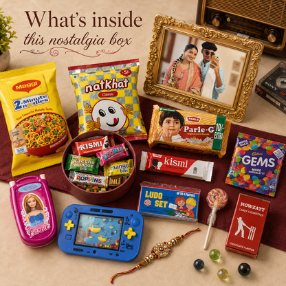 Back to Bachpan 90s Rakhi Box