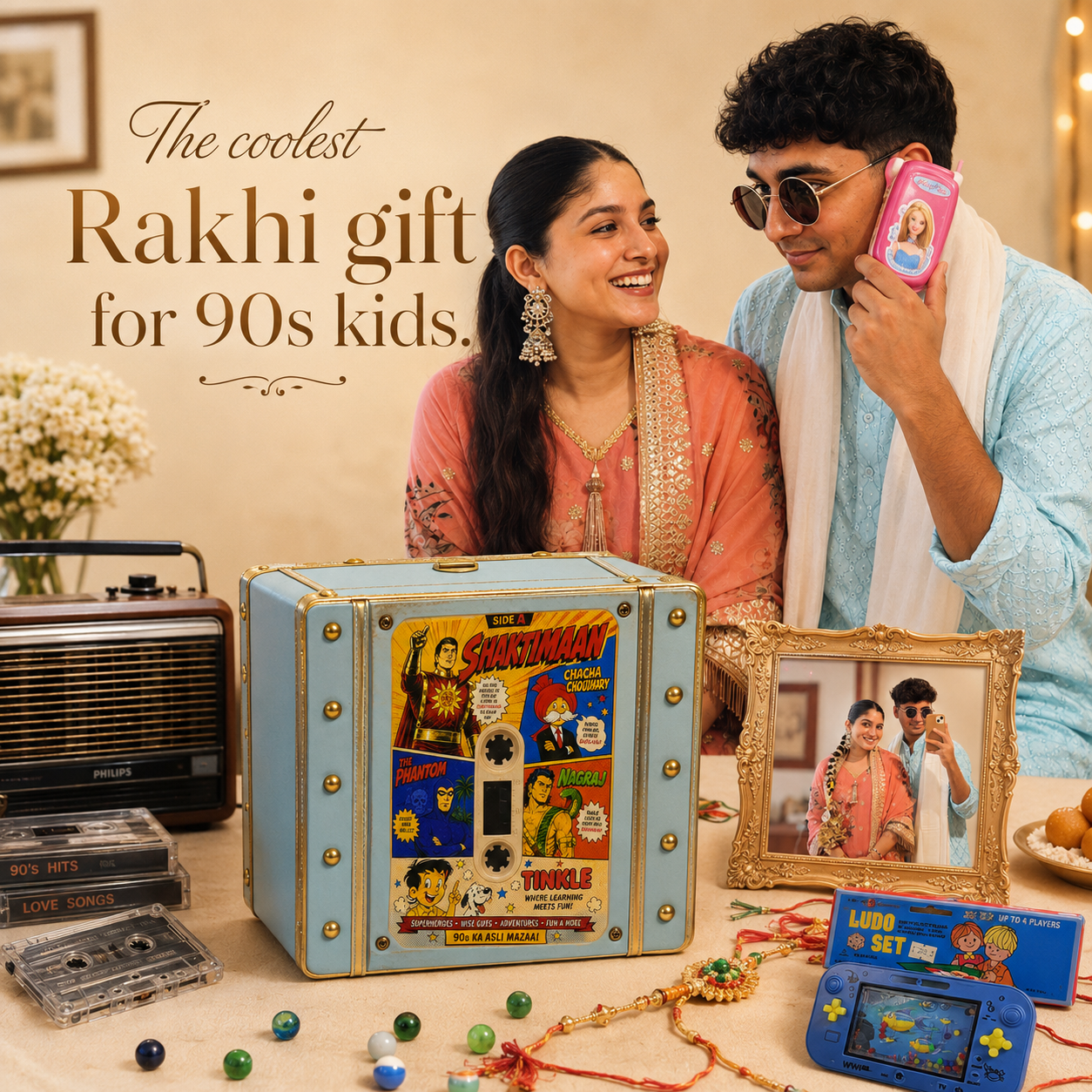 Back to Bachpan 90s Rakhi Box