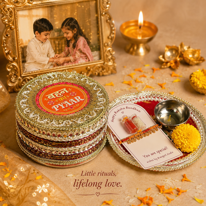 Laddoo & Love Rakhi Bag