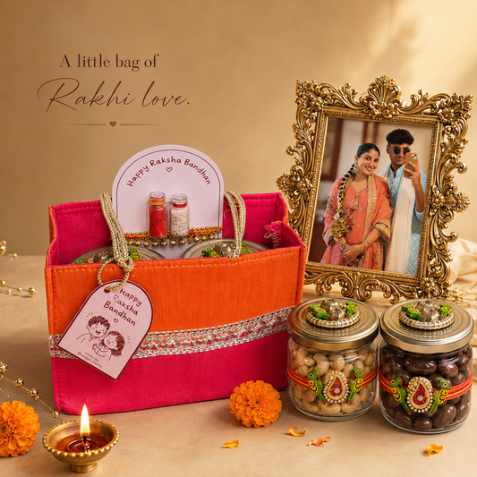 Festive Crunch Rakhi Bag