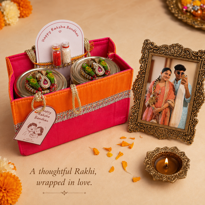 Festive Crunch Rakhi Bag