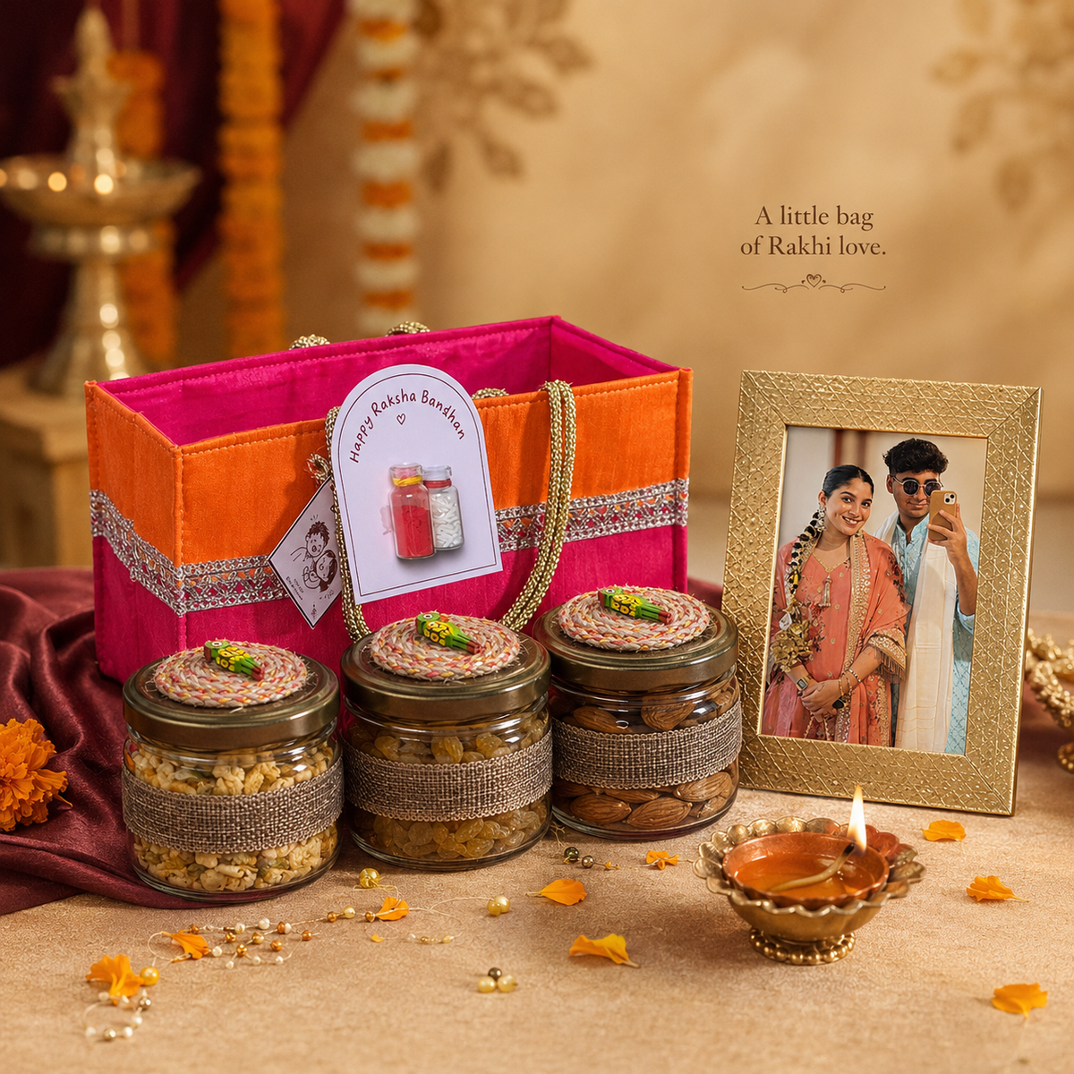 Rakhi Snack Trio Bag
