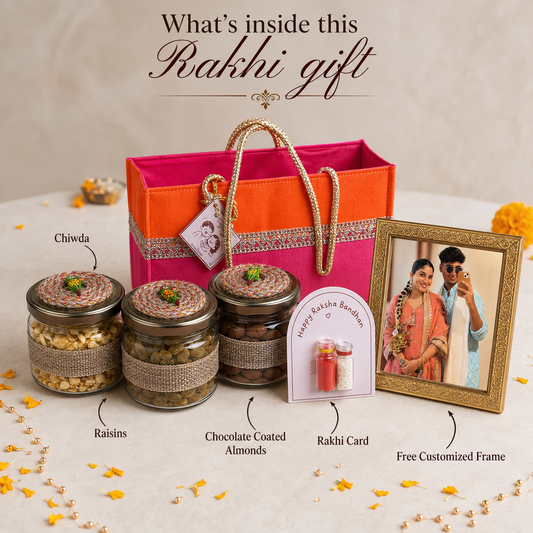 Rakhi Snack Trio Bag