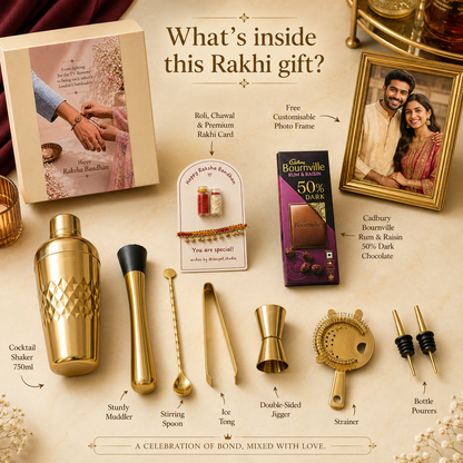 The Cocktail Genius Rakhi Box