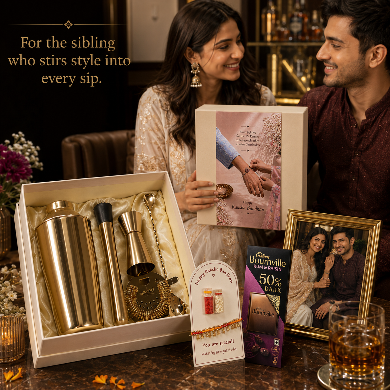 The Cocktail Genius Rakhi Box