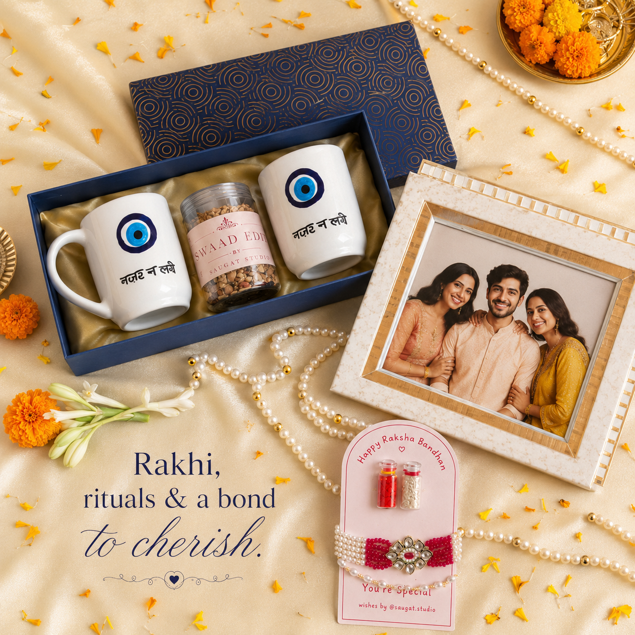 Nazar Na Lage Rakhi Box