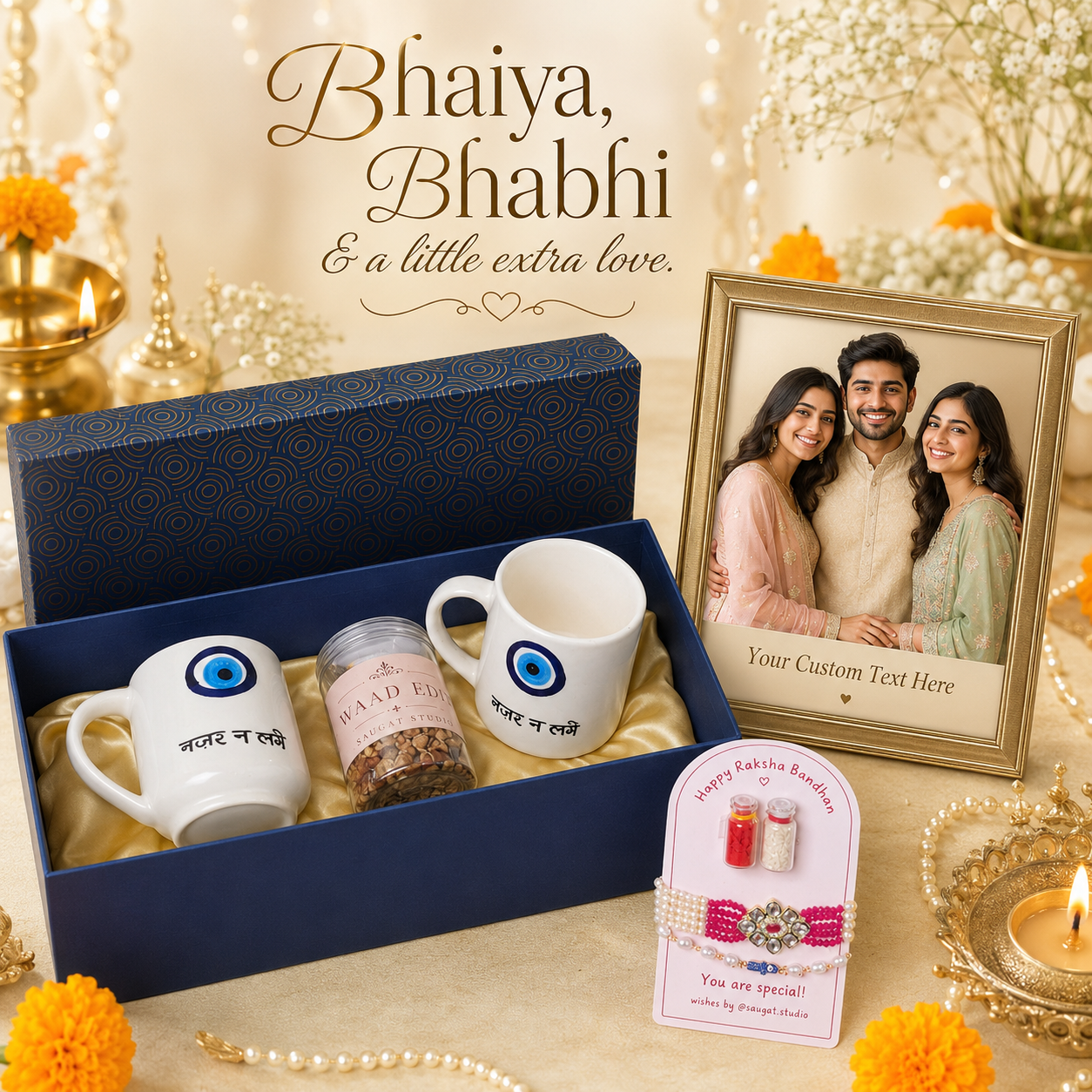 Nazar Na Lage Rakhi Box