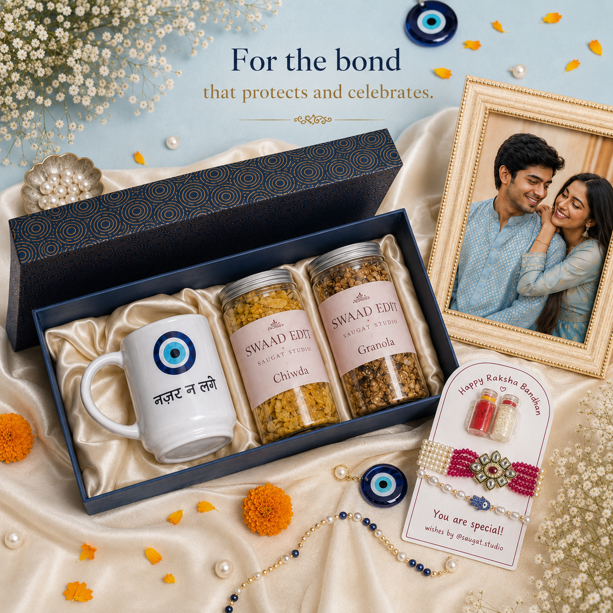Bhai Shield Rakhi Hamper