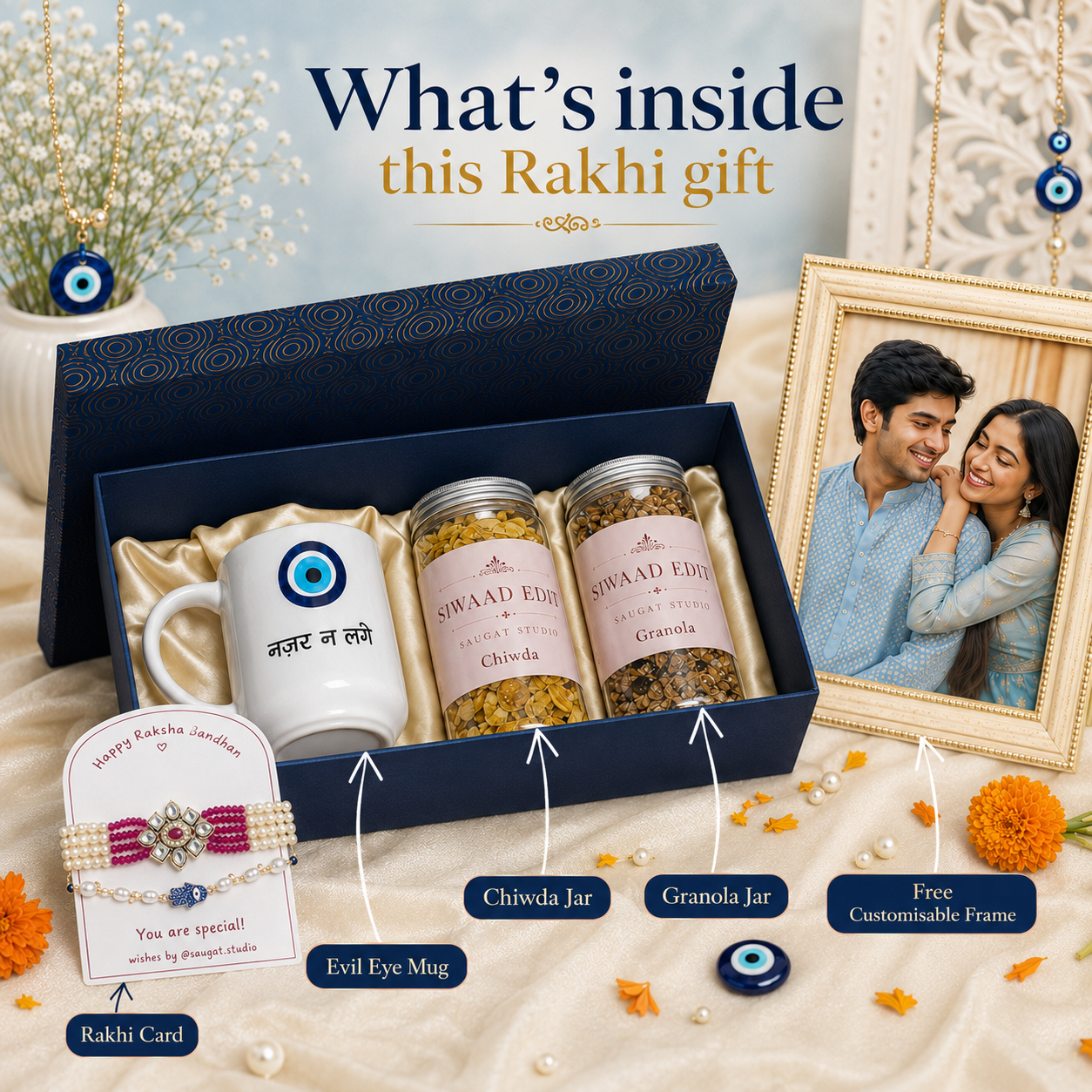 Bhai Shield Rakhi Hamper