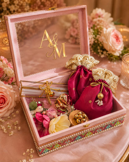 Gulabi Shaadi First Invite Hamper