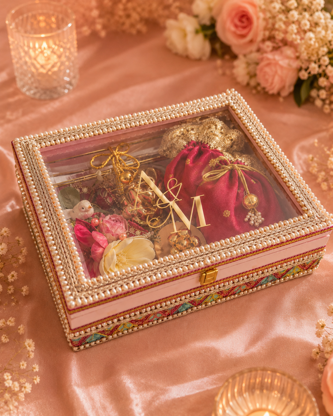Gulabi Shaadi First Invite Hamper
