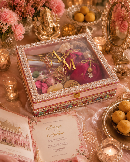 Gulabi Shaadi First Invite Hamper
