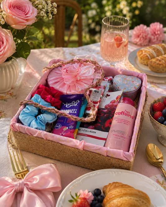 No.1 Girls Pink Hamper Basket