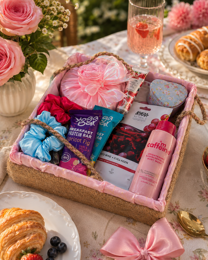 No.1 Girls Pink Hamper Basket
