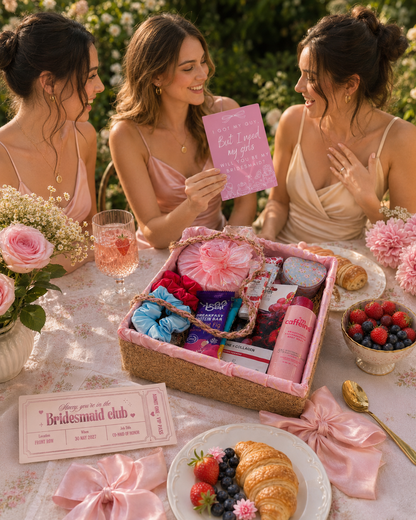 No.1 Girls Pink Hamper Basket